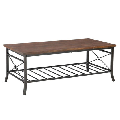 Powell Company - Verson 3pc Metal Occasional Tables, Brown - D1516LA23BRN veiw 2