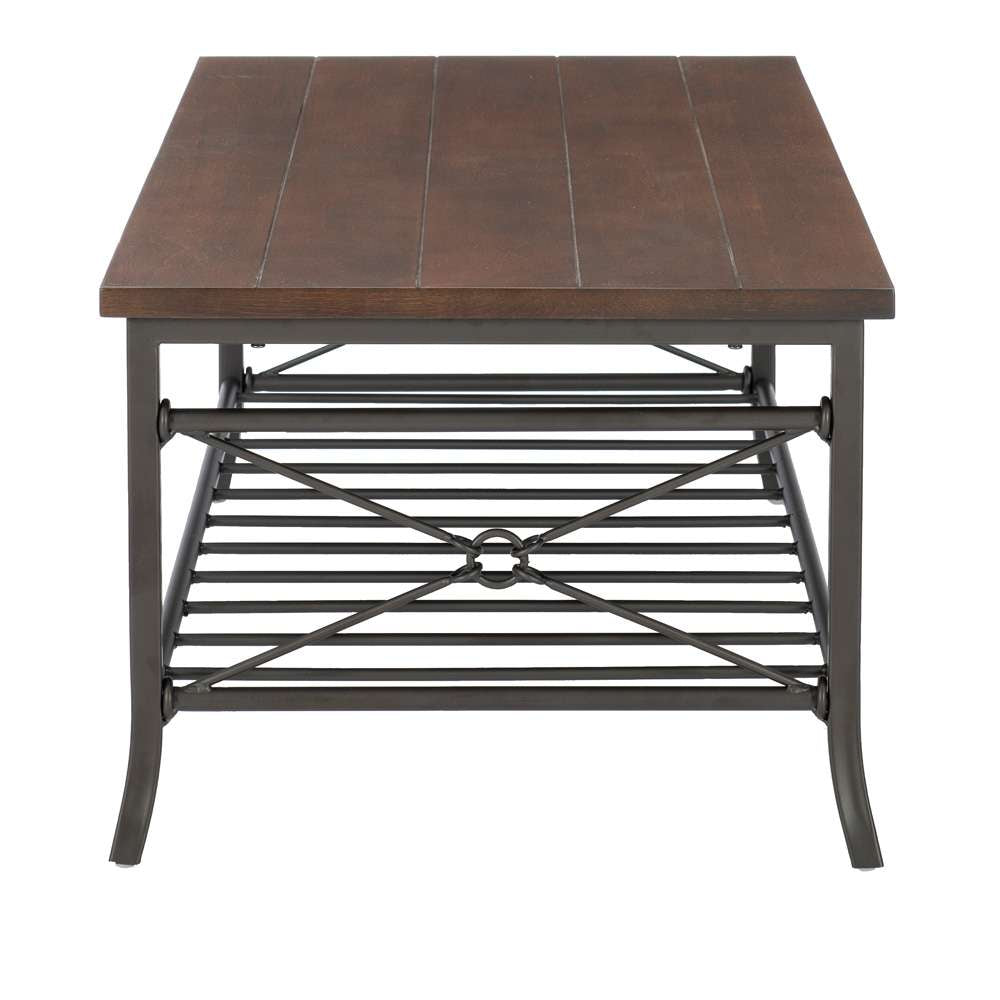 Powell Company - Verson 3pc Metal Occasional Tables, Brown - D1516LA23BRN veiw 4