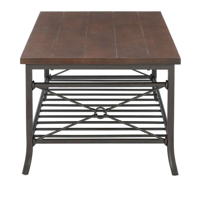 Powell Company - Verson 3pc Metal Occasional Tables, Brown - D1516LA23BRN veiw 4