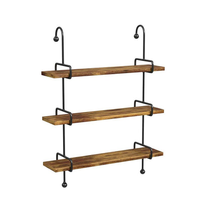 Powell Company - Wesleigh Wall Shelves Black Metal - D1414A21BL veiw 4
