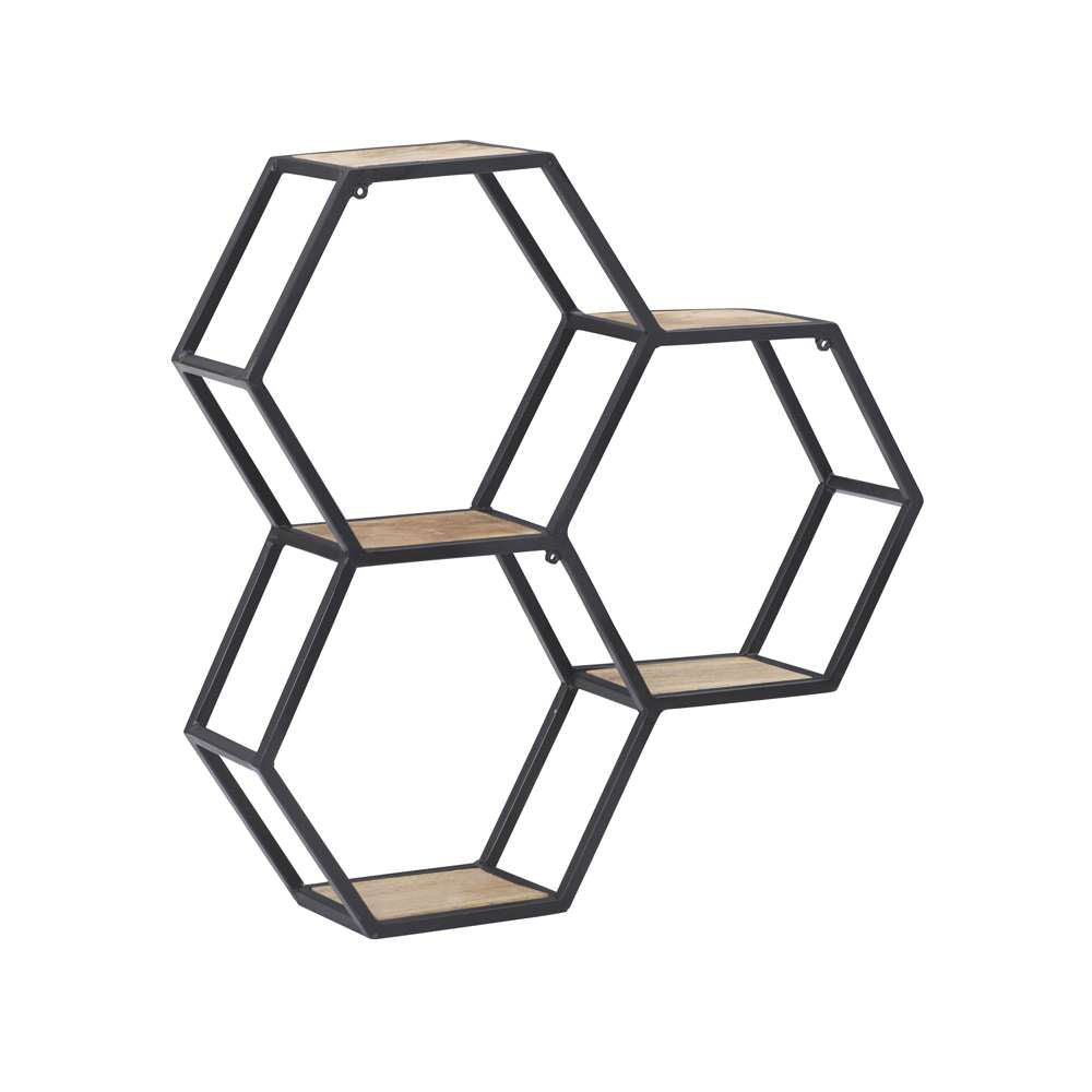 Powell Company - Westlynn Wall Shelves Black Metal - D1412A21BL veiw 4