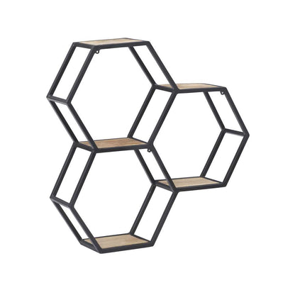 Powell Company - Westlynn Wall Shelves Black Metal - D1412A21BL veiw 4