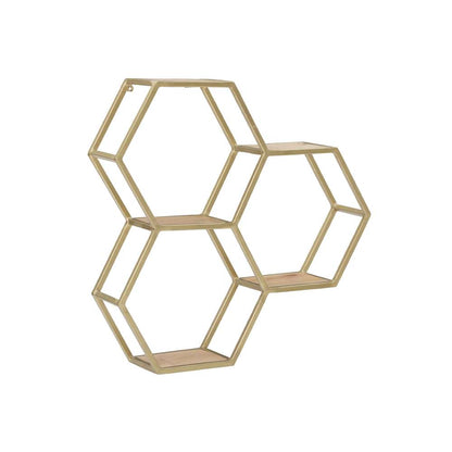 Powell Company - Westlynn Wall Shelves Gold Metal - D1412A21GLD veiw 1