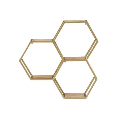 Powell Company - Westlynn Wall Shelves Gold Metal - D1412A21GLD veiw 5