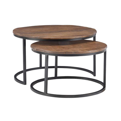 Powell Company - Weston Nesting Coffee Tables Brown - D1410A21BR veiw 1