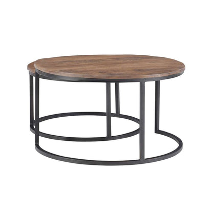 Powell Company - Weston Nesting Coffee Tables Brown - D1410A21BR veiw 4
