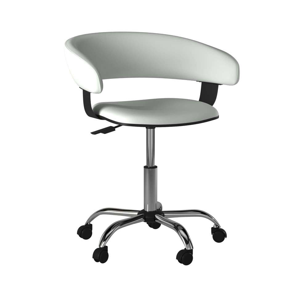 Powell Company - White Gas Lift Desk Chair - 14B2010W veiw 1