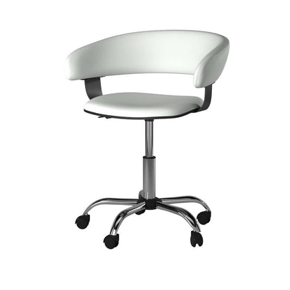Powell Company - White Gas Lift Desk Chair - 14B2010W veiw 2