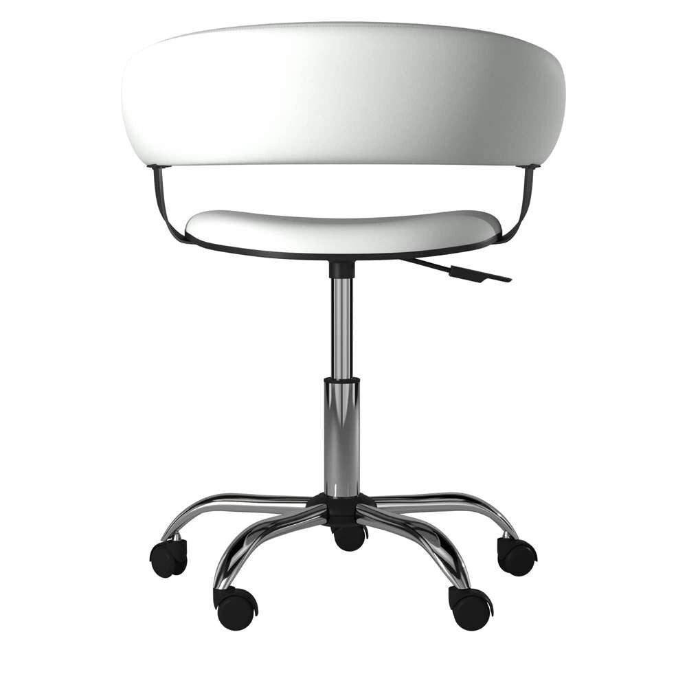 Powell Company - White Gas Lift Desk Chair - 14B2010W veiw 3