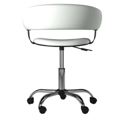 Powell Company - White Gas Lift Desk Chair - 14B2010W veiw 3