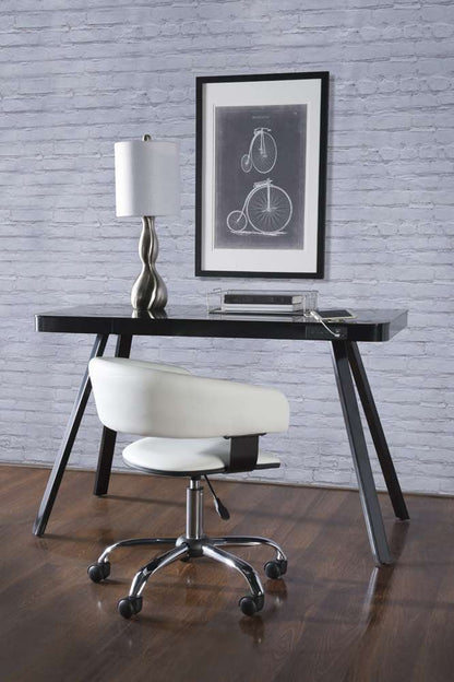 Powell Company - White Gas Lift Desk Chair - 14B2010W veiw 6