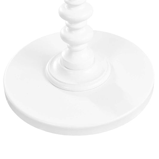 Powell Company - White Round Spindle Table - 929-269 veiw 2