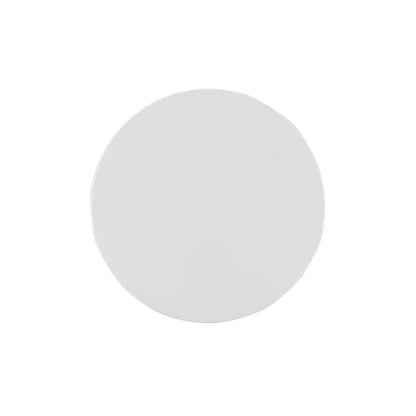 Powell Company - White Round Table With Shelf - 929-351 veiw 4