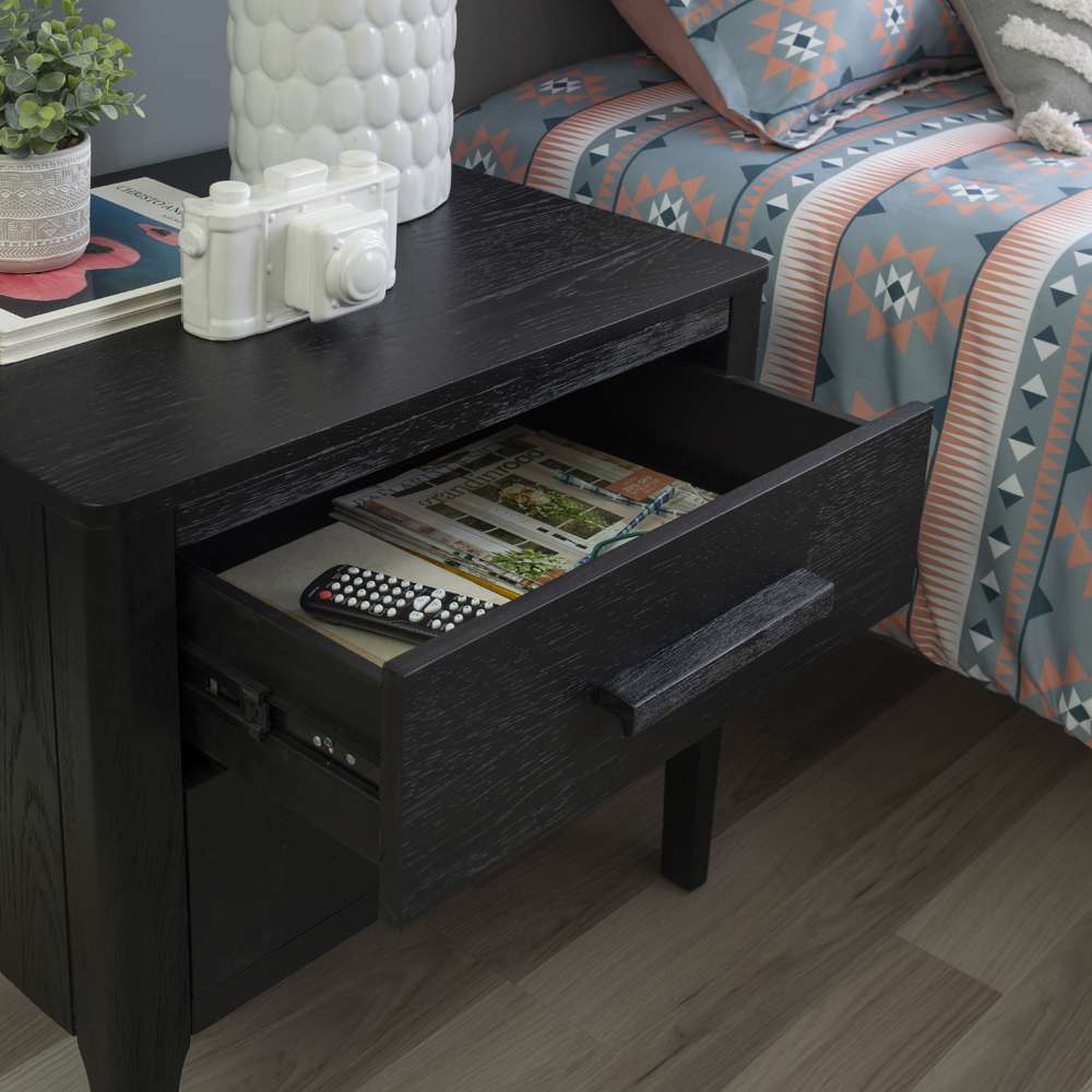 Powell Company - Wilcox Side Table Black - D1493R22STB veiw 10