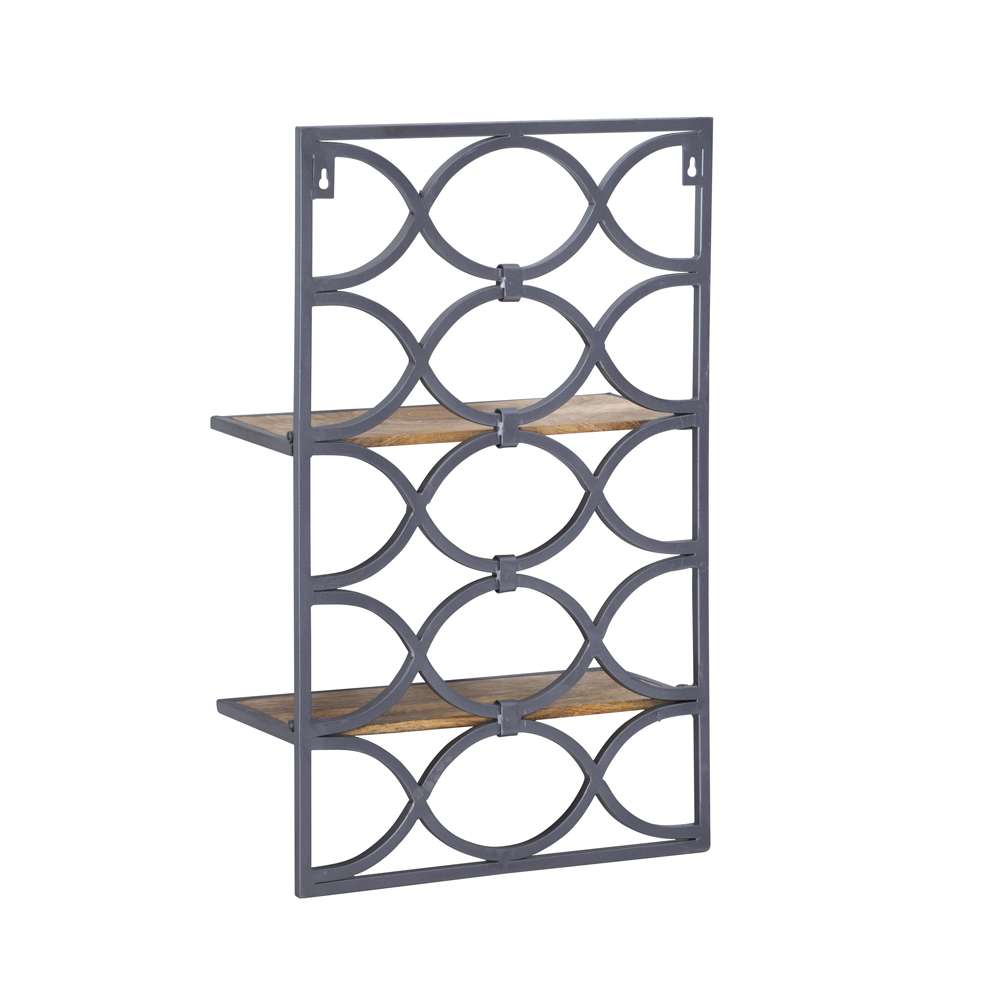 Powell Company - Willem Wall Shelves Nickel - D1413A21 veiw 4
