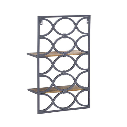 Powell Company - Willem Wall Shelves Nickel - D1413A21 veiw 4