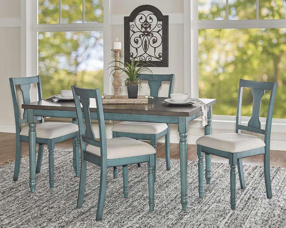 Powell Company - Willow 5Pc Dining Set - 16D8214PC5 veiw 3