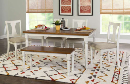 Powell Company - Willow 6 Pc Brown Dining Set - D1252D19B veiw 3