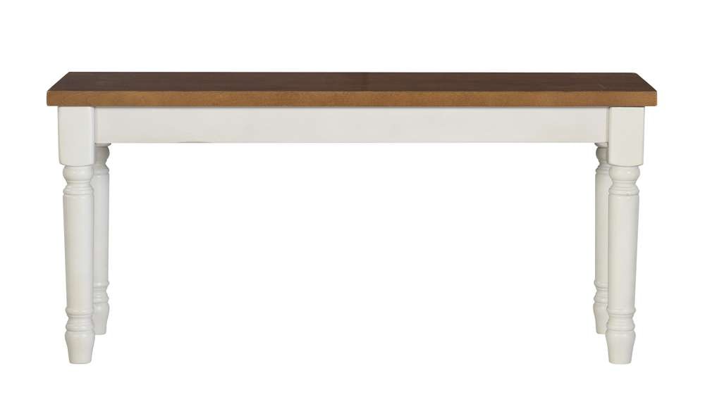 Powell Company - Willow Brown Bench - D1252D19BB veiw 2