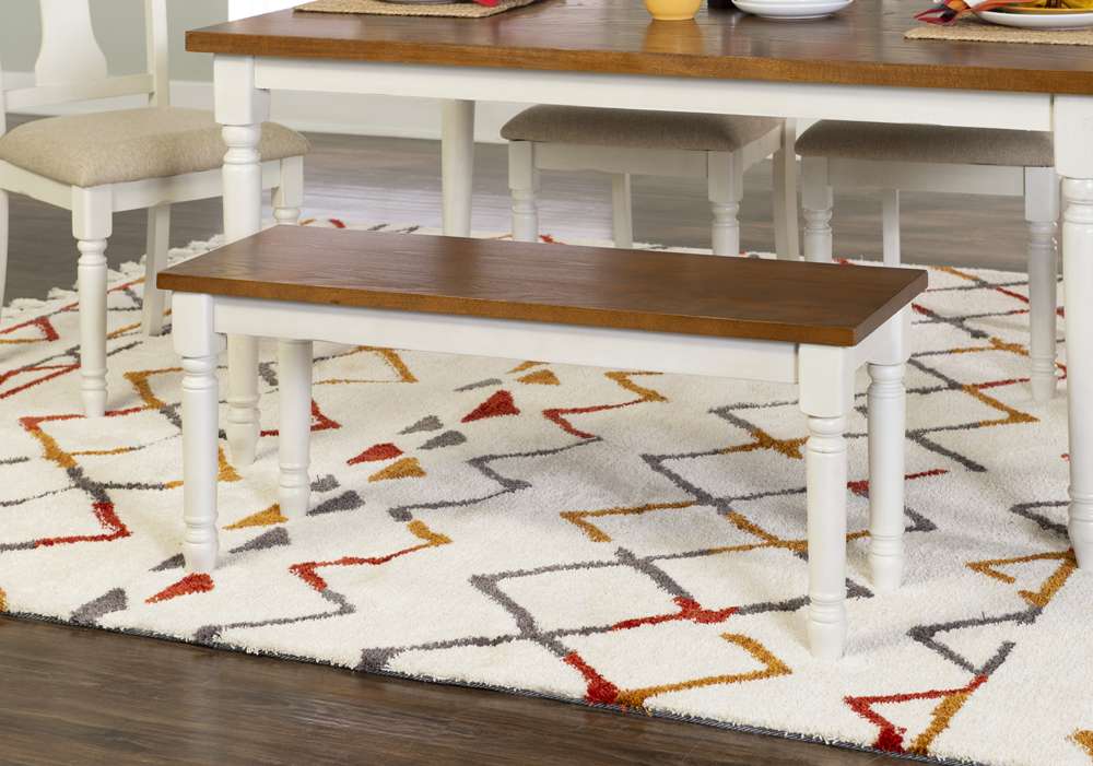 Powell Company - Willow Brown Bench - D1252D19BB veiw 5