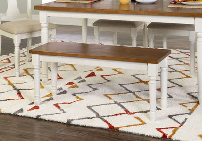 Powell Company - Willow Brown Bench - D1252D19BB veiw 5