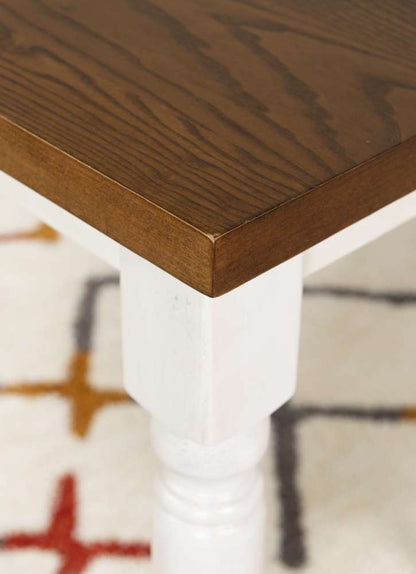 Powell Company - Willow Brown Dining Table - D1252D19BDT veiw 5