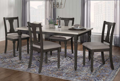 Powell Company - Willow Grey 5 Piece Set - D1251D19GPC5 veiw 3