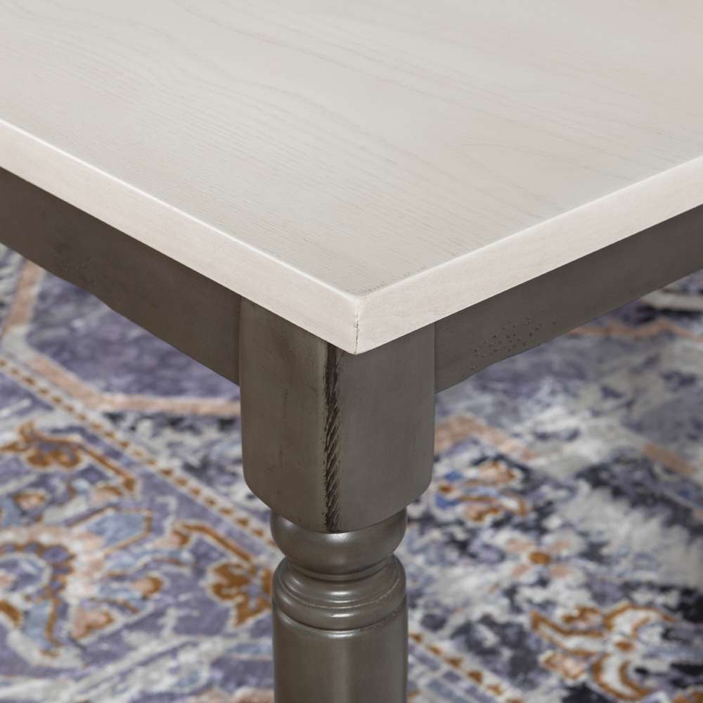 Powell Company - Willow Grey Bench - D1251D19GB veiw 6