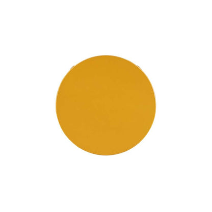Powell Company - Yellow Round Table With Shelf - 256-350 veiw 4