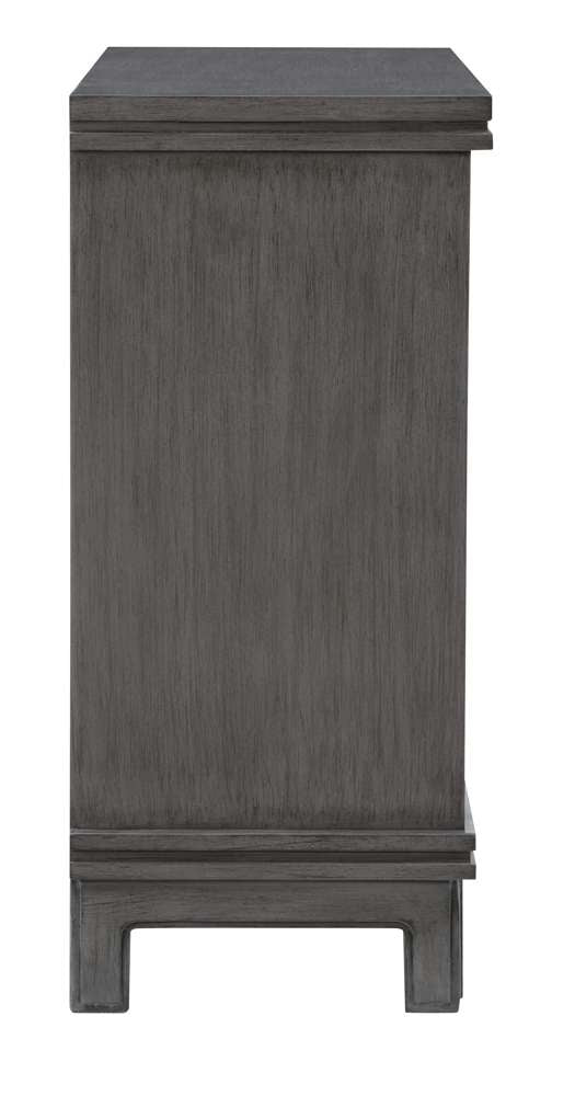 Powell Company - Zora Storage Console Cabinet, Grey - D1316A19G veiw 3