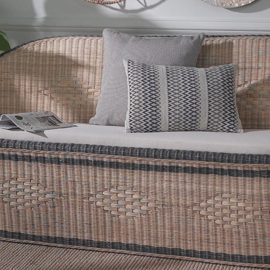 bali & pari  - Emiliana Loveseat - Emiliana-Natural-Rattan-Cushion-LS view 8