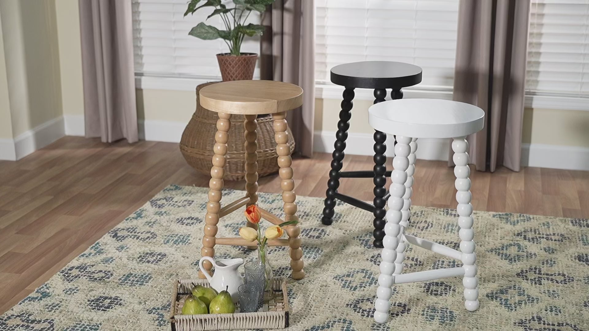 bali & pari - David Counter Stool video