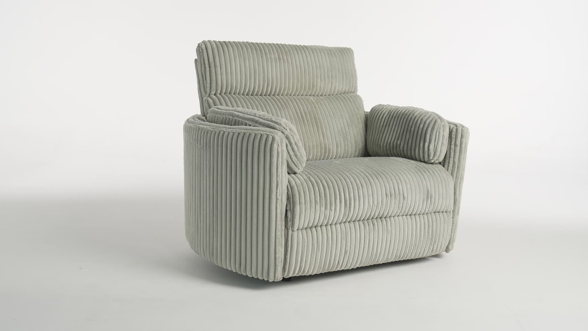 Parker House - Radius Xl - Mega Grey Extra Wide Power Glider Recliner - MRAD#812GP-XL-MGGR view 9