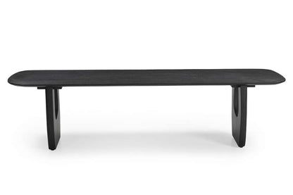 Primo International - Azura 70 in. Black Wood Dining Bench - 68353 veiw 2
