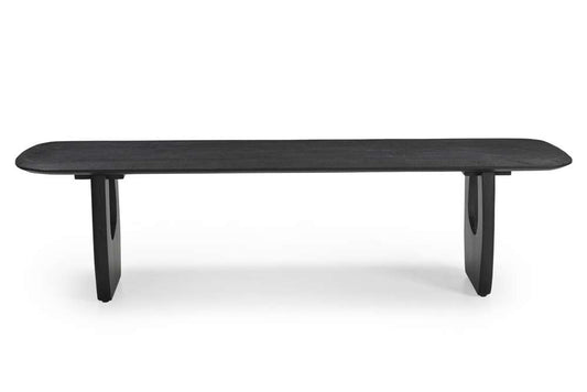 Primo International - Azura 70 in. Black Wood Dining Bench - 68353 veiw 2