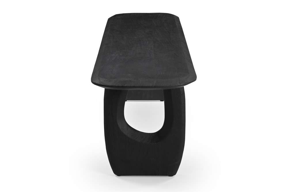 Primo International - Azura 70 in. Black Wood Dining Bench - 68353 veiw 3