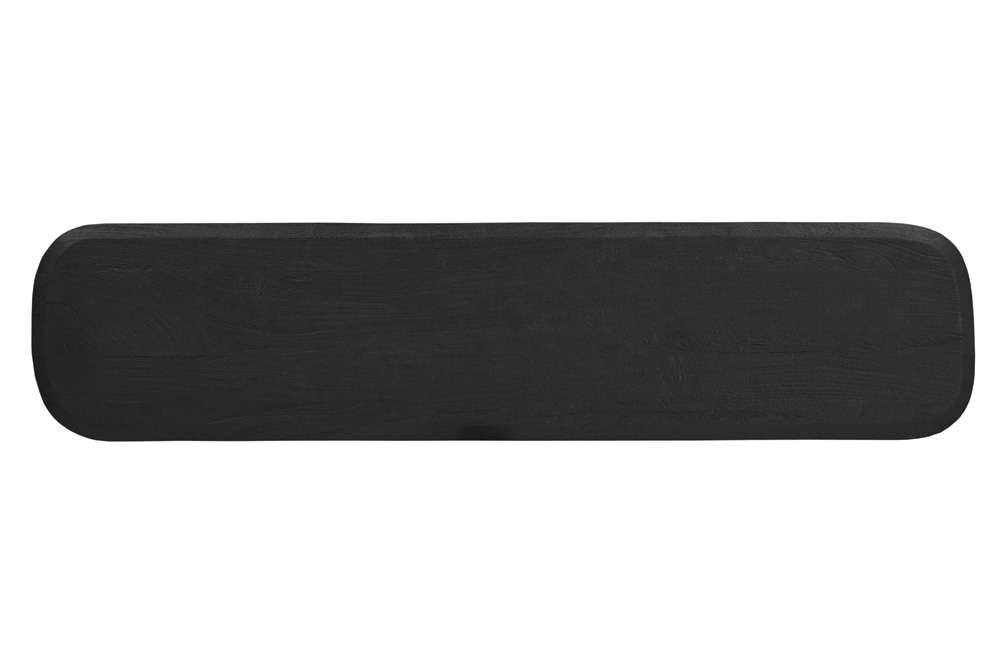 Primo International - Azura 70 in. Black Wood Dining Bench - 68353 veiw 5