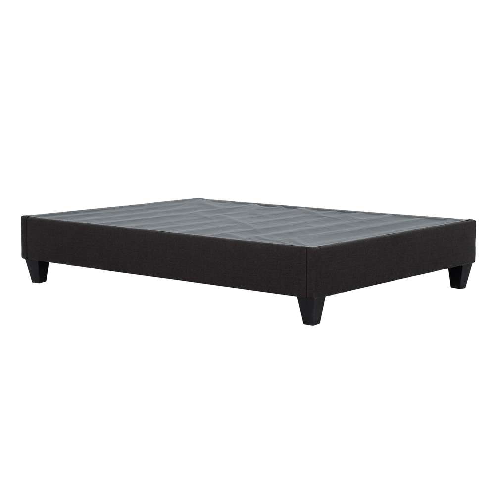 Primo International - Carter Dark Grey Upholstered Platform Bed Frame, Full - 29642 veiw 1