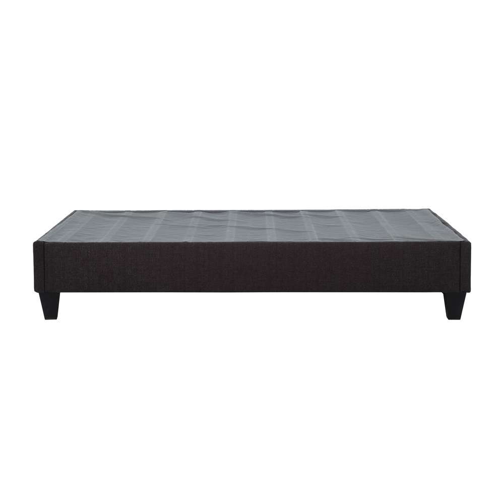 Primo International - Carter Dark Grey Upholstered Platform Bed Frame, Full - 29642 veiw 2