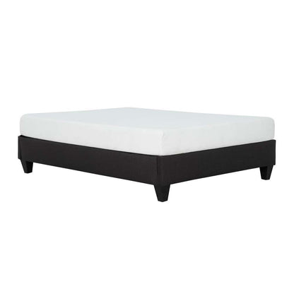 Primo International - Carter Dark Grey Upholstered Platform Bed Frame, Queen - 29643 veiw 3