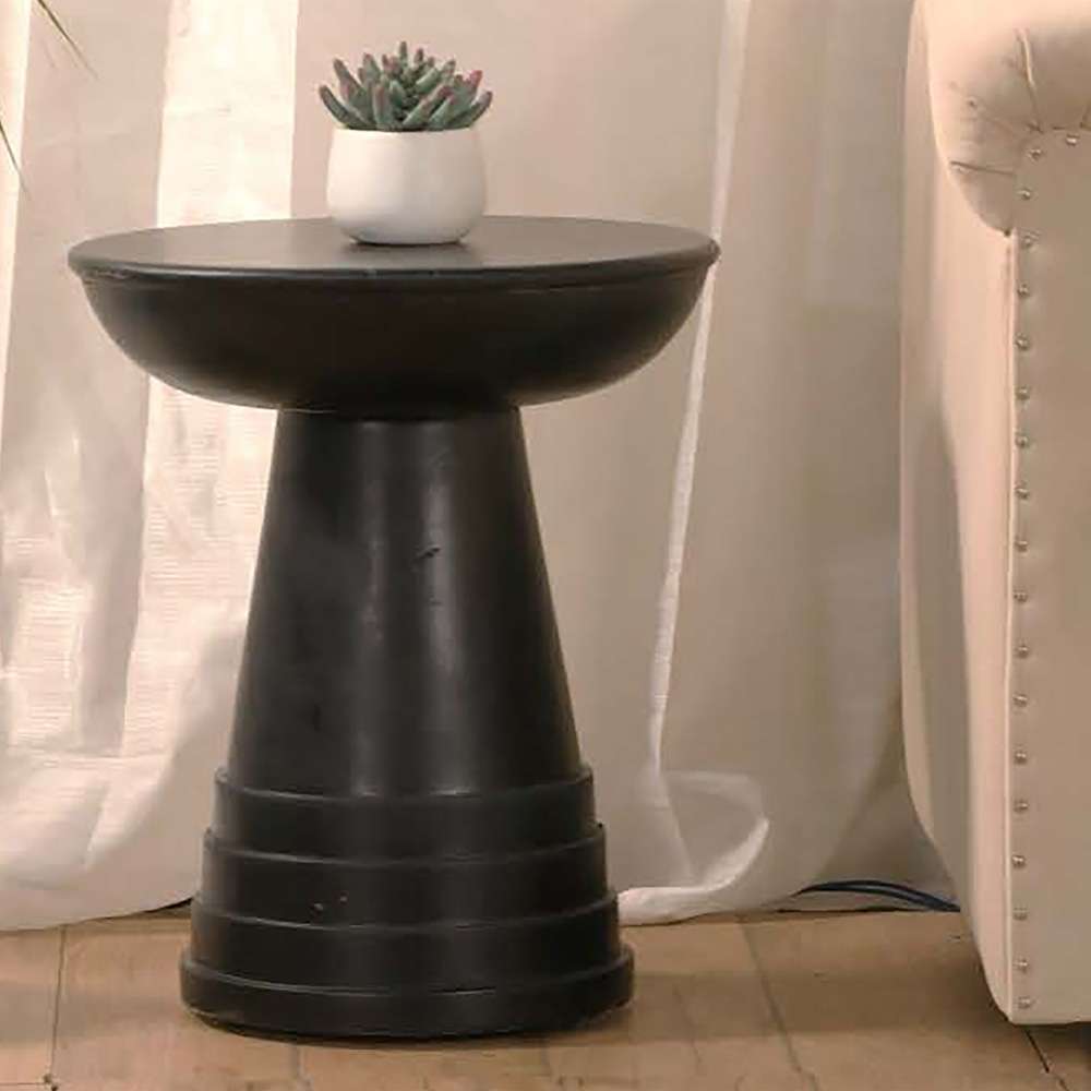 Primo International - Elias 16 in. Wood Round End Table - 58598 veiw 6