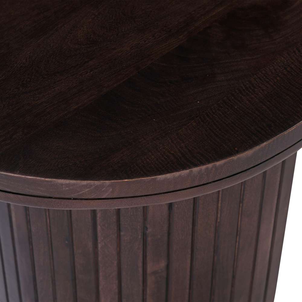 Primo International - Geneva 51 in. Brown Wood Oval Coffee Table - 68347 veiw 5