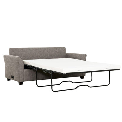 Primo International - Honor 73 in. Dark Grey Full Sofa Bed with USB - 60520 view 4