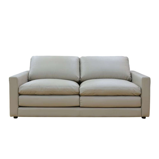 Primo International - Knox 81 in. Taupe Leather Match Large 2-Cushion Sofa - 51975 veiw 1