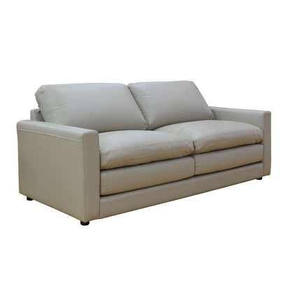 Primo International - Knox 81 in. Taupe Leather Match Large 2-Cushion Sofa - 51975 veiw 2