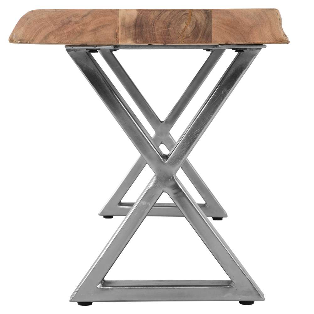 Primo International - Loomie 70 in. Wood and metal Backless Dining Bench - 40842 veiw 3