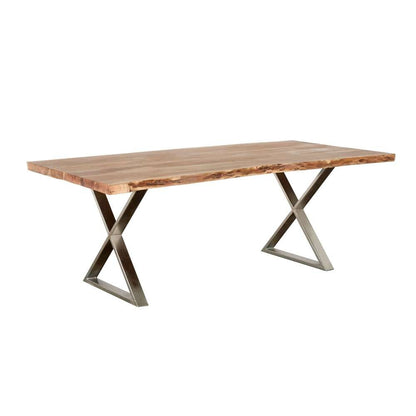 Primo International - Loomie 82 in. Wood and Metal Dining Table - 40841 veiw 1