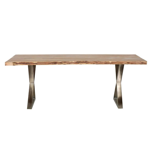 Primo International - Loomie 82 in. Wood and Metal Dining Table - 40841 veiw 2