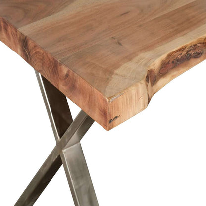 Primo International - Loomie 82 in. Wood and Metal Dining Table - 40841 veiw 4