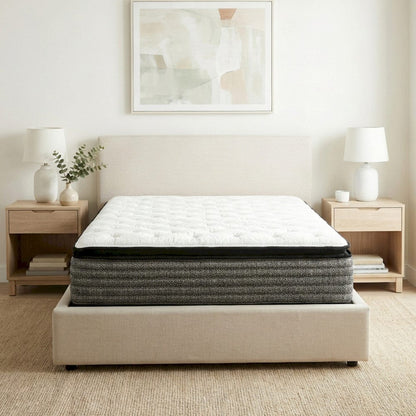 Primo International - Majestic 14 in. Pocket Coil Hybrid Mattress, Queen - 65163 view 7